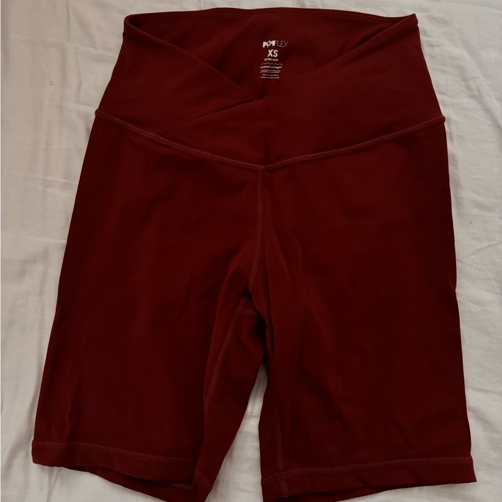Popflex biker shorts 7’inch inseam